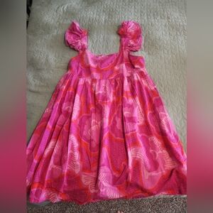 Ro's Garden flutter sleeve baby doll dress Xl